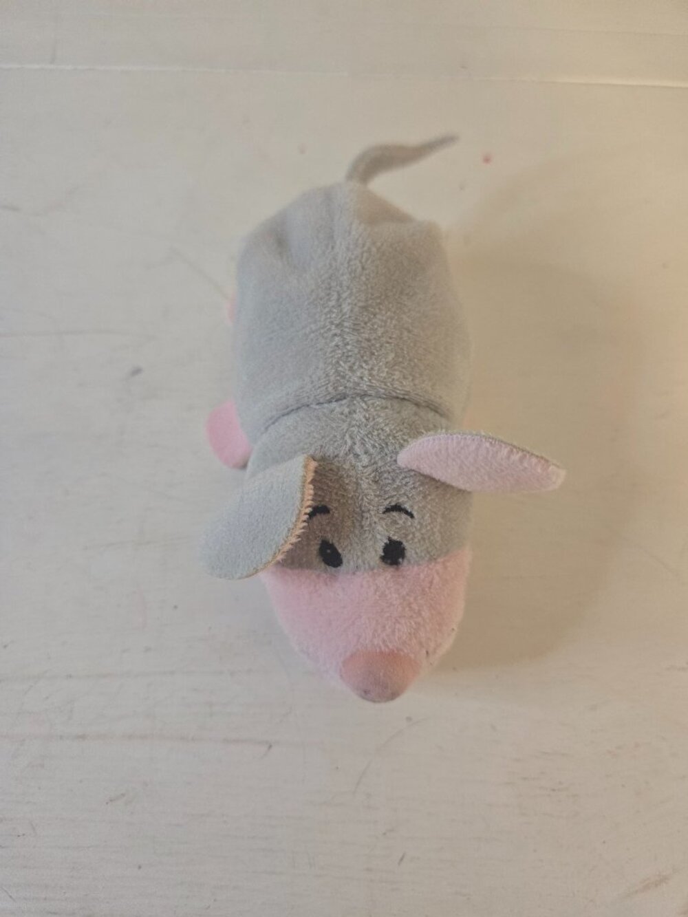 FlipaZoo Sawyer Mouse and Caleb Cat mini collectable Plush Gray and Pink